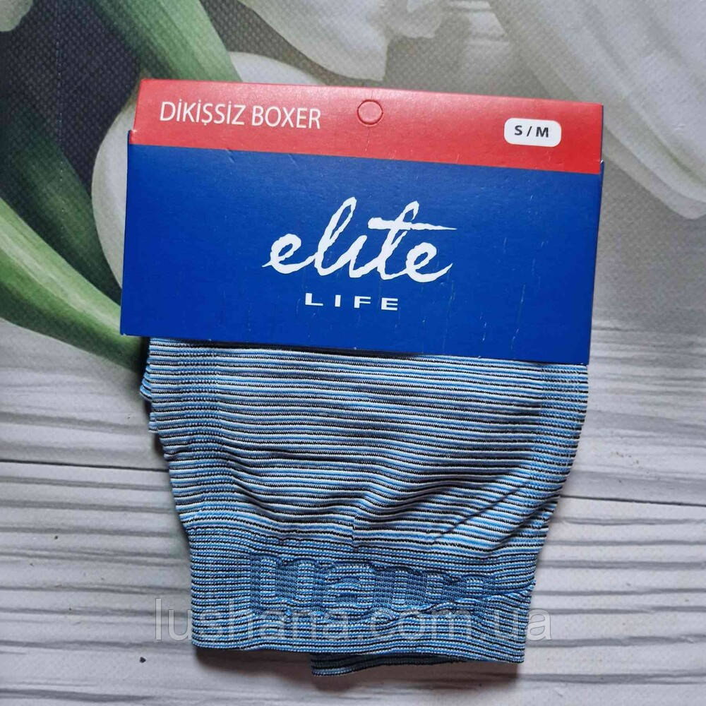 Чоловічі труси боксери elite life, S/M, фото 1