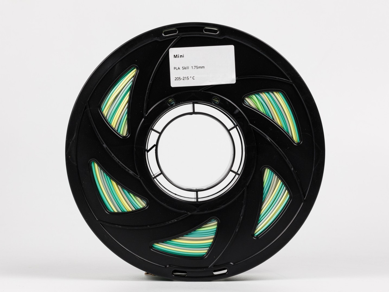 Пластик філамент для 3D- друку UA3D PLA Silk RAINBOW Mini 1.75мм, 1кг, желто-золотой