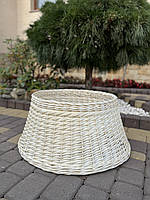 Вибілений кошик під ялинку D-65