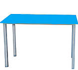 Стіл для їдальні з кольоровим пластиковим покриттям HPL, фото 2
