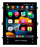 Універсальна Mагнітола 1002-A, 9.7'' (4+64GB/4G) AHD Tesla Style Android Carply Fan TESLA Style, фото 3