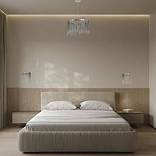 Підвісна люстра з ланцюгами 60см led 20W (909-XL3351 (600), фото 4