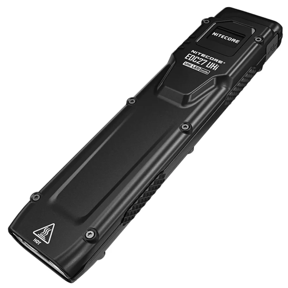 Ручний ліхтар Nitecore EDC27 UHi 2xUHi 20 Led 3100 лм USB-C (6 режимів), фото 1
