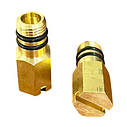 Заглушка для змішувача Valve J.G. зовнішнє різьблення М10 х 1 крок довжина 30 мм під викрутку латунна, фото 7