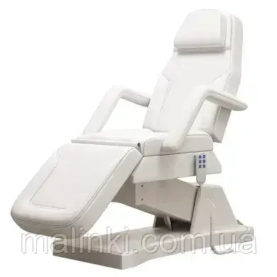 Косметологічна кушетка мод. 626 (3 мотори), Біла, фото 1