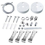 Лінійний світильник LED Євросвітло Sign EVO підвісний лінійний на тросах 72Вт 6400К білий, фото 8