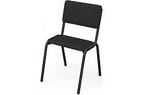 Стілець зі спинкою Аліса УНО чорний
