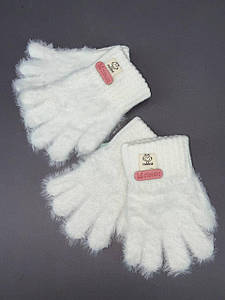 Рукавички пухнасті дитячі з широкою резинкою 1шт/уп