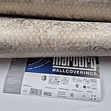 Шпалери флізелінові 0.53 × 10.05 м Marburg 58633, коричнево-золотисті для спальні, вітальні, кабінету, фото 4
