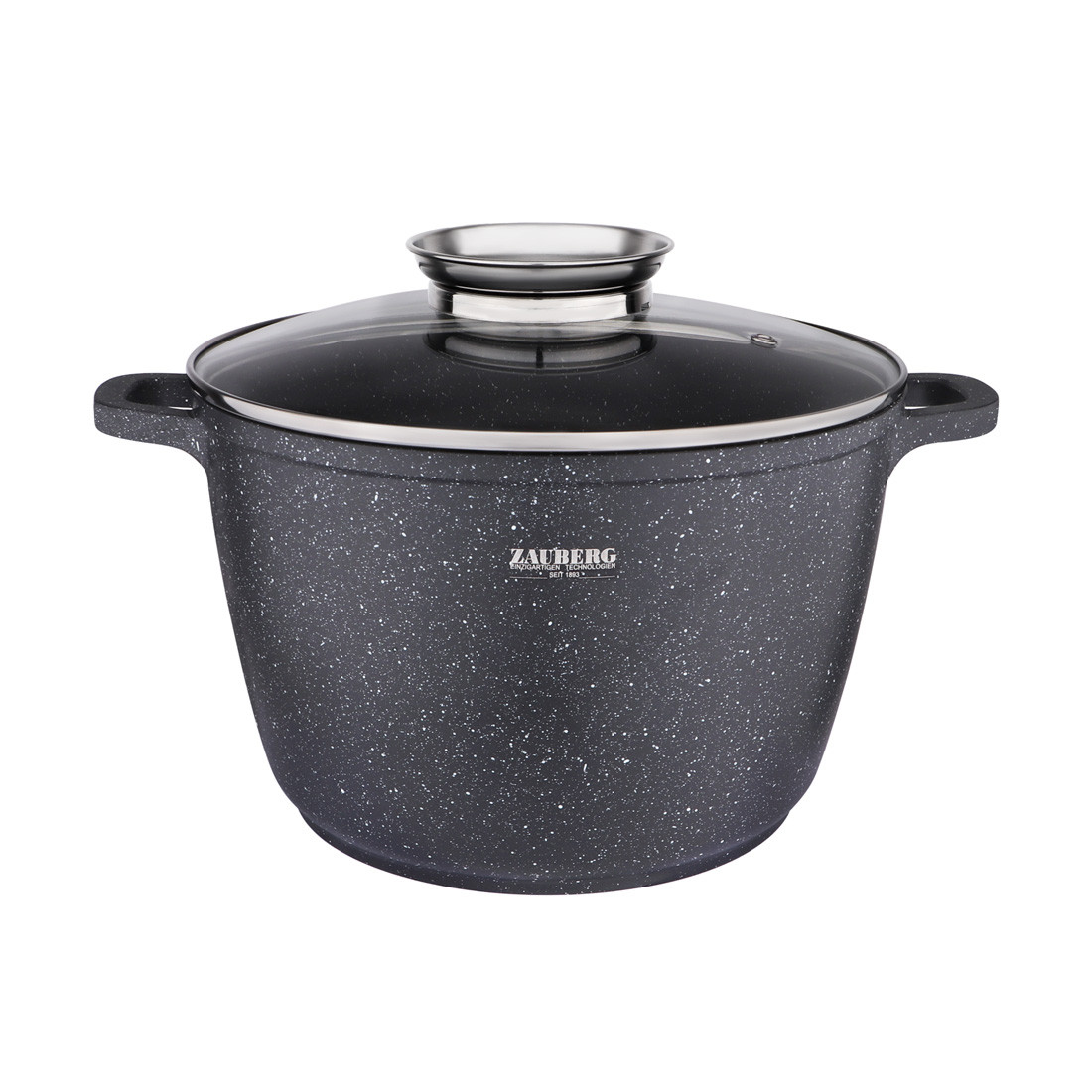 Каструля алюмінієва мармур 6,2 л 0624 BL - "I" Індукція