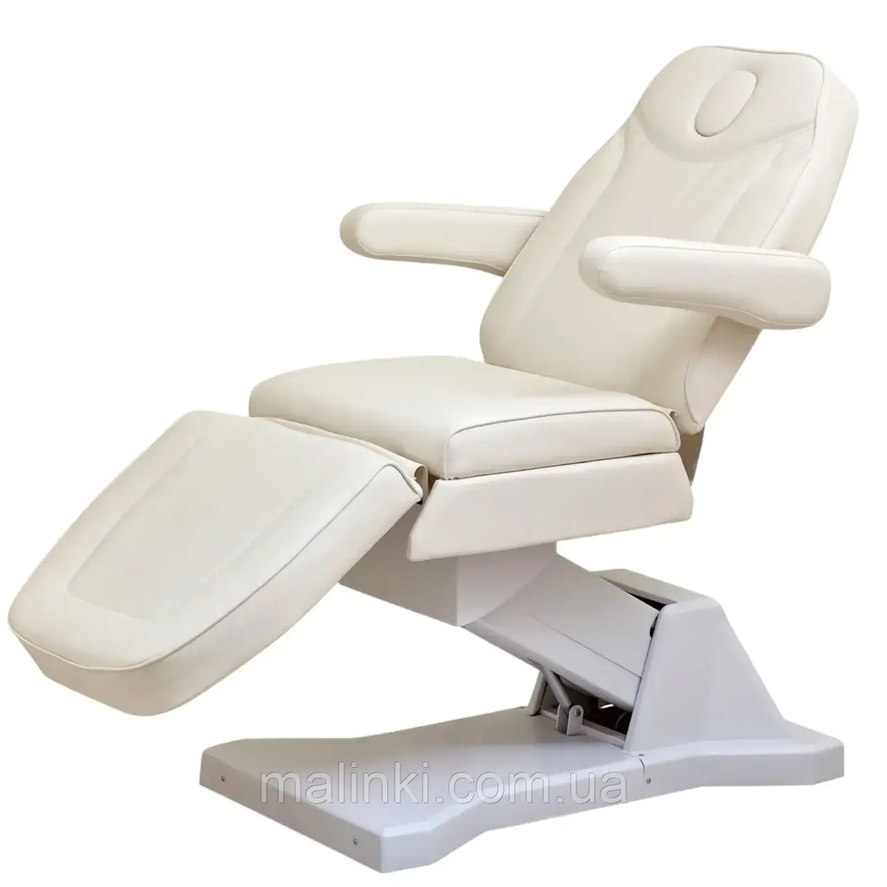 Косметологічна кушетка мод. 879 (3 мотори), Біла, фото 1