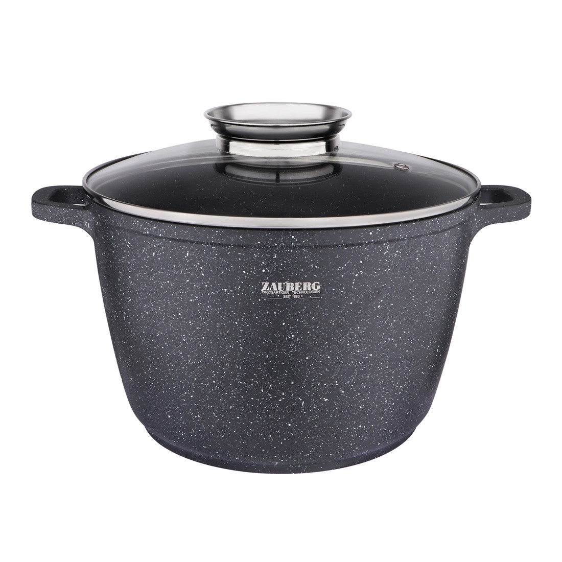 Каструля алюмінієва мармур 10 л 0628 BL — "I" Індукція