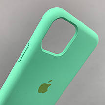 Чохол для iPhone 11 Pro силікон кейс чохол із закритим низом на телефон айфон 11 про м'ятний h5p, фото 3