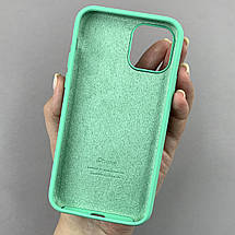 Чохол для iPhone 11 Pro силікон кейс чохол із закритим низом на телефон айфон 11 про м'ятний h5p, фото 2