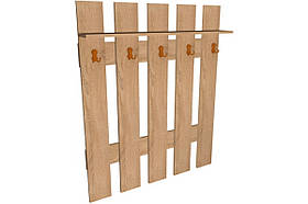 Вішалка настінна з ДСП для бомбосховищ та укриттів