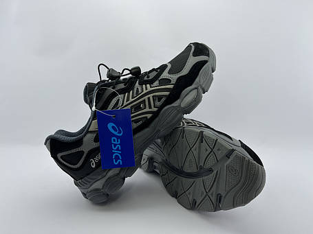 Кросівки Asics Gel-Nyc Waterproof унісекс чорні з сірим водонепроникні, фото 1
