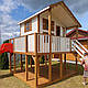 Дитячий будиночок з дерева "Лунтик", фото 2