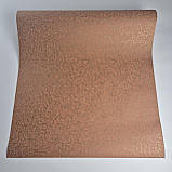 Шпалери вінілові на флізеліновій основі 0.53 × 10.05 м Marburg 58132, коричневі для спальні, вітальні, кабінету, фото 3