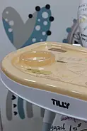 Стільчик для годування Tilly Bistro T-641/2 — 6 рівнів висоти, 3 кути нахилу спинки, знімний подвійний столик, 5‑ти точкові ремені, фото 2