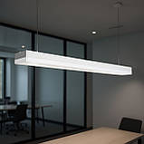 Світильник LED Євросвітло Sign SL підвісний лінійний на тросах 60Вт 4200К білий, фото 4