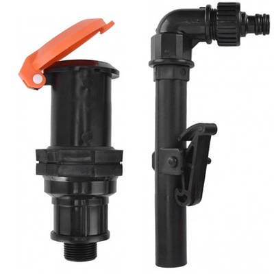Гідророзетка з ключем, краном і адаптером під шланг, підключення 3/4" ЗР (26 мм), до 6 бар, Presto-PS
