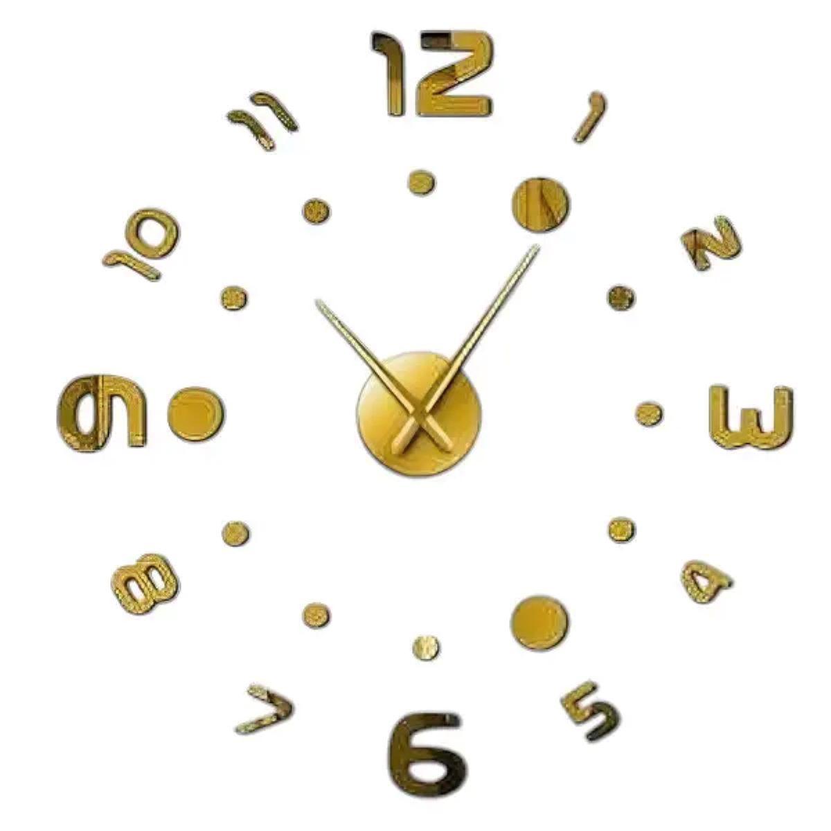 Годинник настінний діаметр 10 см круглий HP-3Y-2, фото 1