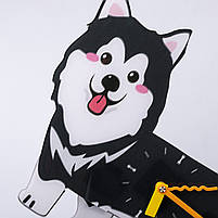 Годинник настінний фігурний із твариною, декоративний HP-3Y-6-312, фото 3