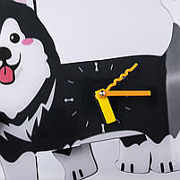 Годинник настінний фігурний із твариною, декоративний HP-3Y-6-312, фото 4