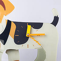 Годинник настінний фігурний із твариною, декоративний HP-3Y-6-317, фото 5