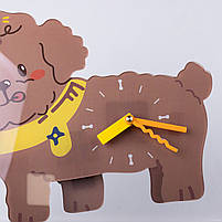 Годинник настінний фігурний із твариною, декоративний HP-3Y-6-308, фото 2