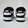 Жіночі зимові кросівки nike sb dunk low Black/White Winter на хутрі Найк СБ Данк чорно-білі низькі шкіряні теплі, фото 9