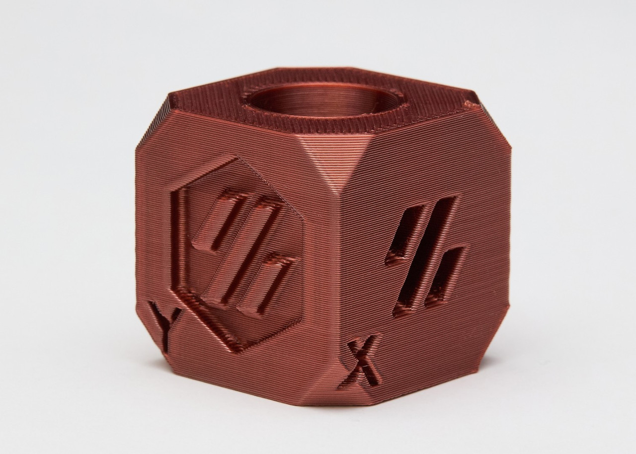 Пластик филамент для 3D-печати PLA Silk COPPER Filament 1.75mm, 1kg