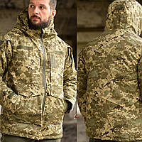 Куртка ВСУ піксель утеплена зимова на підкладці Omni-Heat