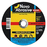Круг шліфувальний NovoAbrasive Profi по металу 1 180x6,0x22,23 мм