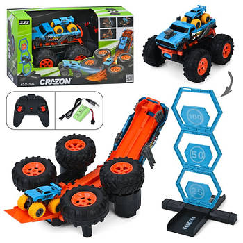 Джип на радіокеруванні (2.4G, 23 см, 360°, пускова установка, акум, гумові колеса) 333-TS251401