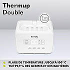 Lionelo Care Thermup Double  Стерилізатор - підігрівач, фото 2
