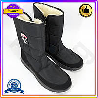 VS Чоловіче взуття для HOT NEW полювання та риболовлі водонепроникні черевики утеплені чорні зимові чоботи для а 32T8_V1