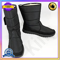 VS Водонепроникні робочі черевики HOT NEW 42р чоловіче взуття для тактичного використання зимові чоботи чорні 32T8_V1