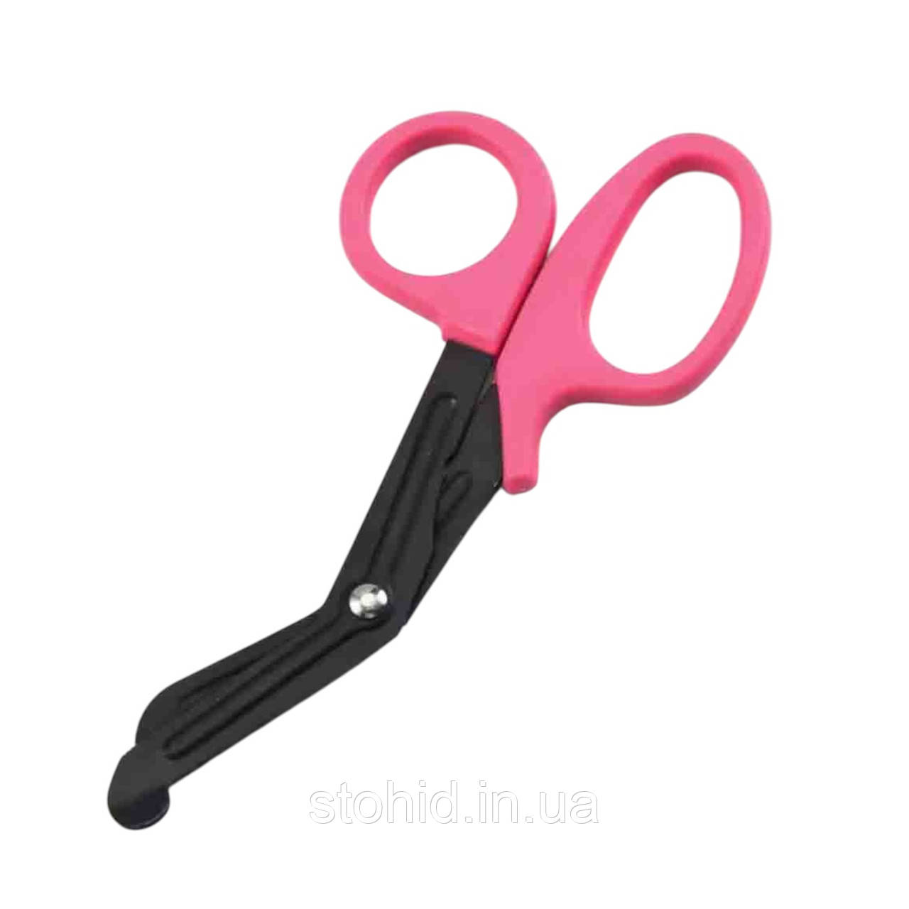 Рожеві тактичні ножиці, ножиці парамедика, атраматичні ножиці лістера EDC Рожевий, фото 1