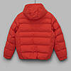 Куртка чоловіча INDACO (зимова) IN25-1580C ЧЕРВОНА 100% поліестер. Утеплювач: Біо пух 54(Р), фото 7