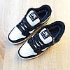 Жіночі зимові кросівки nike sb dunk low Black/White, фото 8