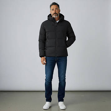 Куртка чоловіча Kings Wind (зимова) 5609 ЧОРНА 100% поліестер. Утеплювач: Біо пух 52(Р)