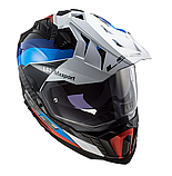 Мотошолом LS2 MX701 Explorer Carbon  Frontier Titanium Red Trail Дуалспорт dualsport, фото 3