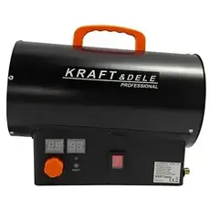 Газова теплова гармата 25 кВт Kraft&Dele KD11700, фото 2