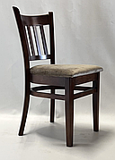 Стілець деревяний Лівелло OLB, кольори та оббивка на вибір