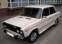 Пороги з ABS пластику рівні із сіткою Ваз Lada 2102 Накладки на пороги під фарбування Жиреїдвійка