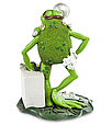Колекційна статуетка жабки "Лор" з полістоуну від канадського бренду Stratford висота 14 см, фото 2