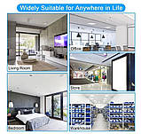 Wi-Fi камера Jigayao 1080P у вигляді детектора диму, бездротова HD, нічне бачення, датчик руху, компактна, фото 4