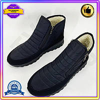 VS Чоботи робітники чоловічі HOT NEW пвх олива теплі водонепроникні черевики для зими та осені бурки низькі 32T8_V1