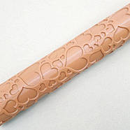 Качалка текстурна Сердечка №977, 20 см, фото 2